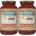 Due Cellucci Tomato Sauce (Arrabbiata (Spicy), Pack of 2)