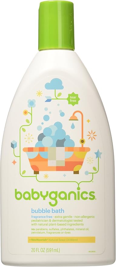 babyganics bubble bath