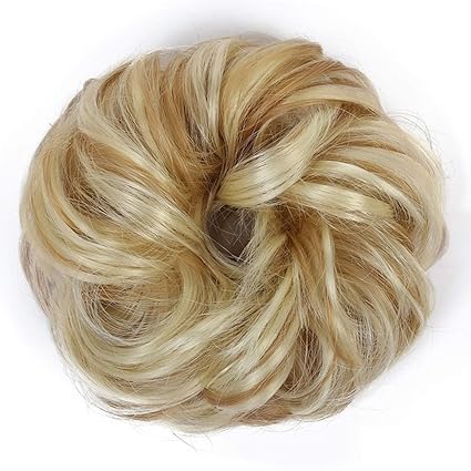 Amazon Com Nezzi 2019 Easy To Wear Stylish Hair Scrunchies Gold