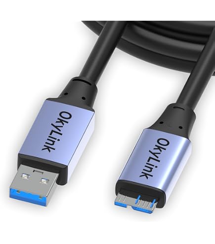 Maplin Cavo USB-A A Micro USB-B 3.0 Super Speed | 3 Metri | 5Gbps E 5A - 3