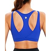RUNNING GIRL Sports Bras for Women High Support,Molded Cup High Impact Sports Bra Racerback Workout Yoga Running Bra