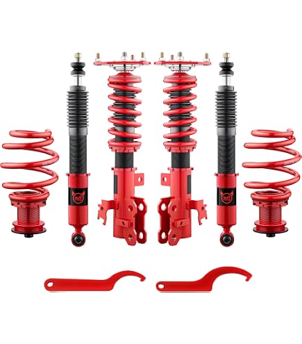 Amazon.com: Godspeed MSS0920-A MonoSS Coilover Lowering Kit, Fully