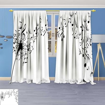 Amazon Com Socomimi Darkening Grommet Unlined Window Curtains