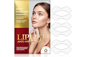 BIZZICO Anti Wrinkle Patches for Lip,Smoothing Fine Lines&Wrinkles,Silicone Patches for Smile Lines,Overnight Lip Wrinkle Treatment