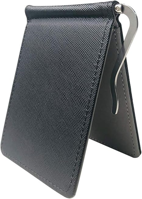 Amazon Co Jp マネークリップ 小銭入れ付き 財布 二つ折り Icカードポケット Rfidスキミング防止 隠しポケット付き ホーム キッチン