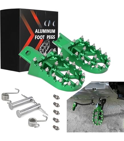 Amazon.com: AnXin Foot Pegs Motorcycle Footpegs Foot Pedals