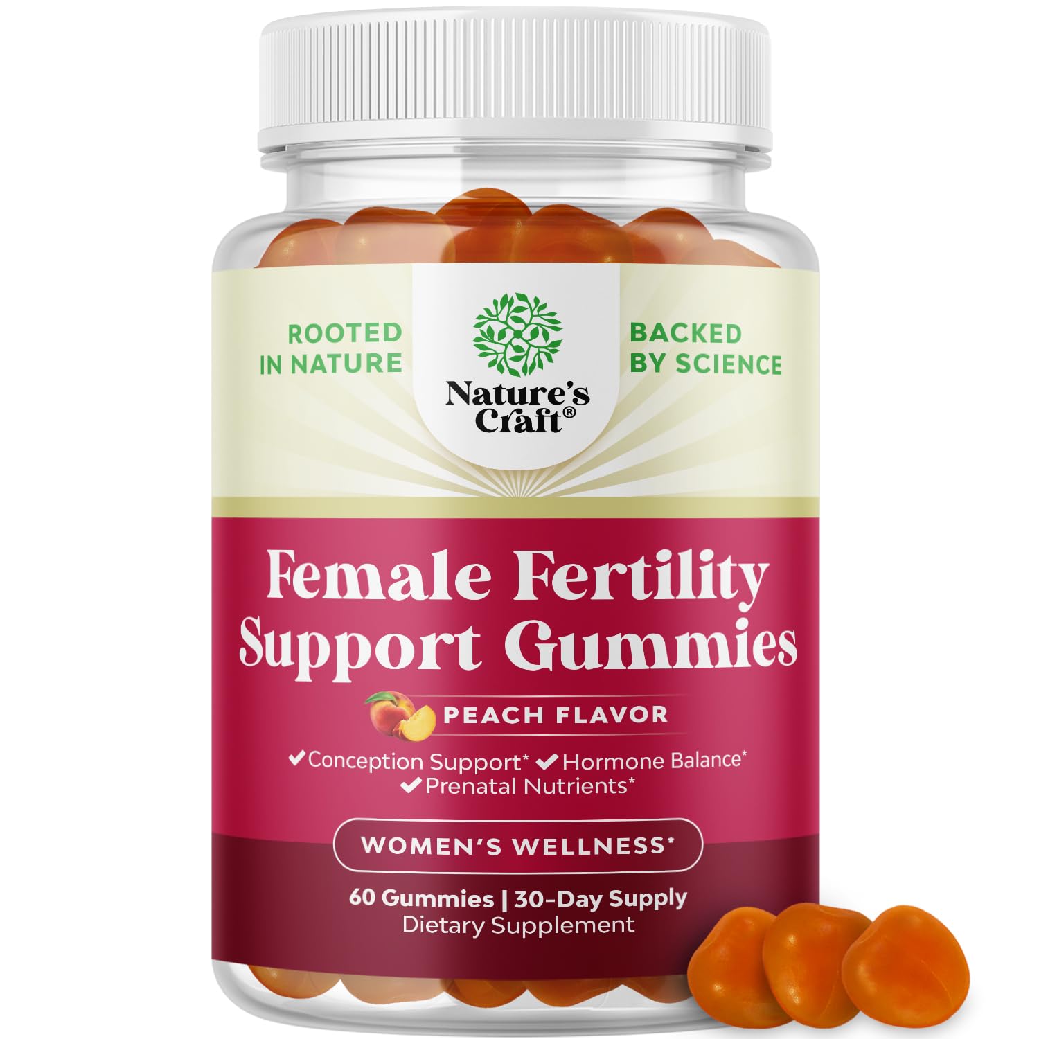 Female Fertility Support Gummies