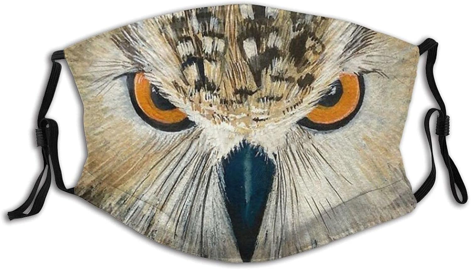 Owl Face Mask Animal Mask Bird Mask Owl Gifts Breathable Washable and