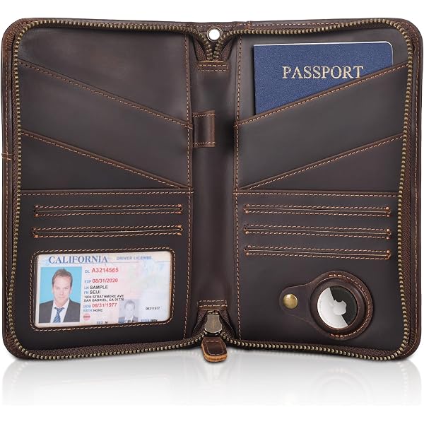 Amazon.com: Passport Wallet - Travel Document Holder w/RFID