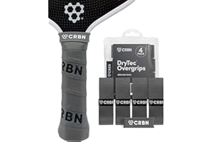 CRBN Drytec™ Overgrips - Pickleball Paddle Grip Tape - Absorbs Shock & Moisture
