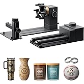 xTool RA3 World's First Smart MagSwap Rotary for xTool P3, F2 Ultra, F1 Ultra, F2 Laser Engraver, 360&deg; LiDAR Mapping Alignment, Intelligent Rotary that Masters Engraving on Rings, Tumblers &amp; Ornaments