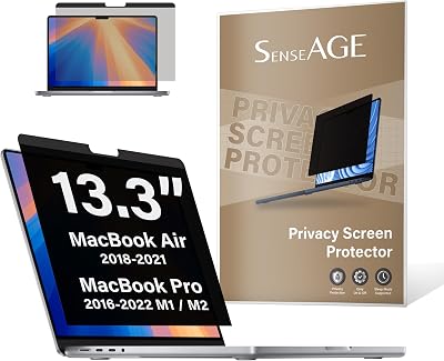 SenseAGE Magnetic Privacy Screen for MacBook Air 13.3 Pro 13.3" Anti-Spy