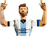 LEGO Editions Lionel Messi Football Legend 43015 3D Figure Display Kit view 4