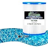 HANXER® C-7626 Spa Filter Cartridge Replaces for CX250RE, Star-Clear C250, PA25-4, PA25-4/M4, FC-1230, 70251 Hot Tub Filter, 25 sq.ft, 1 Pack