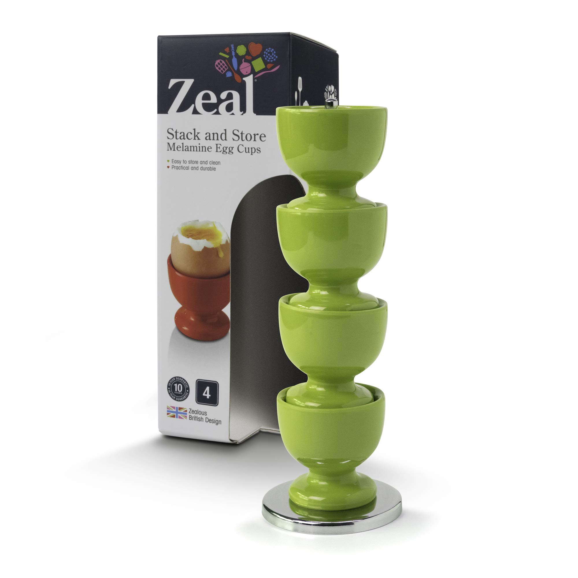 Zeal G267L Egg Cups, Lime