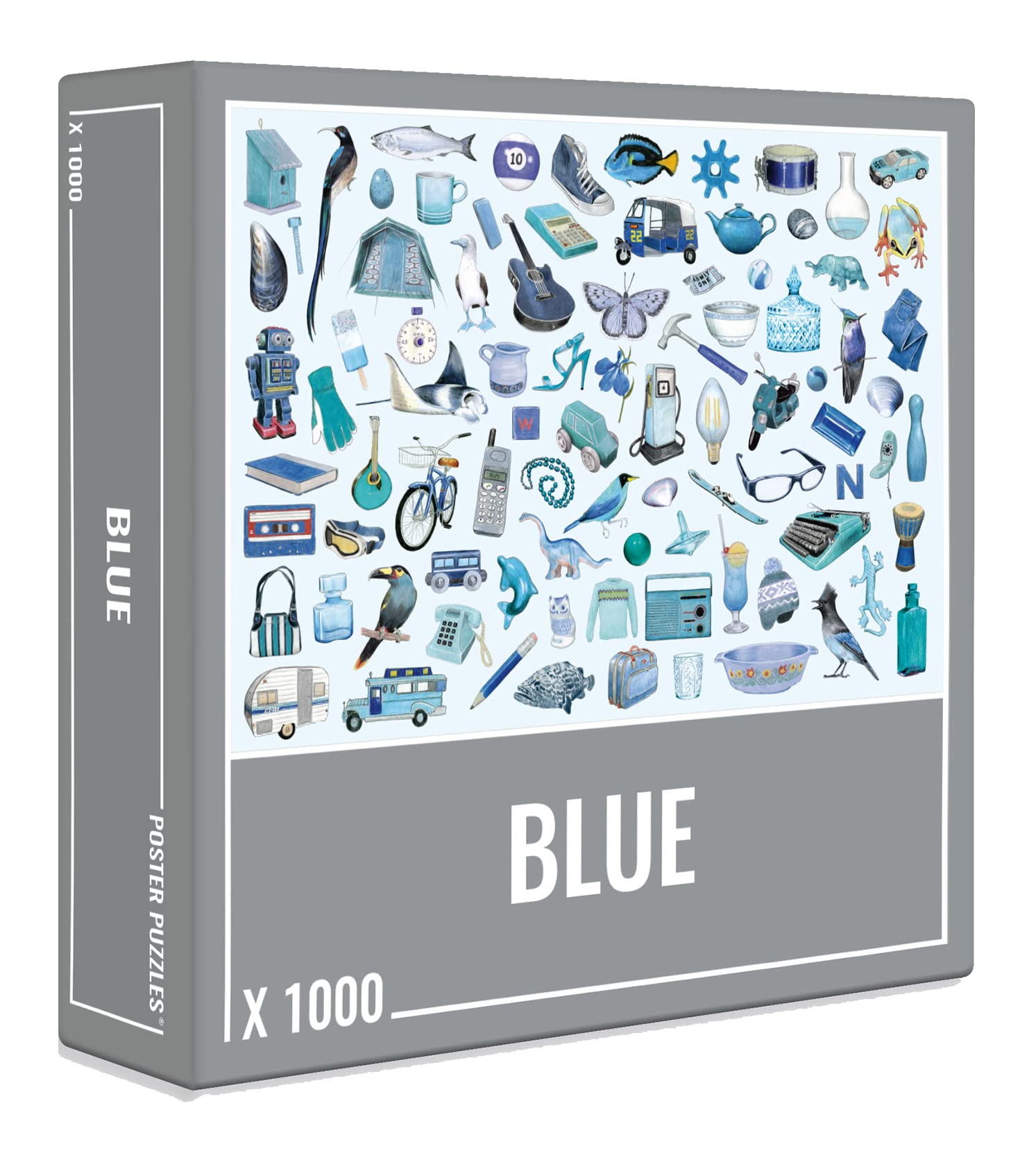 Cloudberries 5060602330719 Jigsaw Puzzle, Blue — image 1