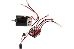 Saluaqui Rc10 Motor 540 Motor Rc 4x4 Truck Chassis 120a ESC 540 540 35t Rc 4x4 Truck Chassis ESC Kit 20v 540 Motor540 Brushed