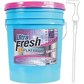 Ultra Fresh Platinum Fabric Softener for Laundry up to 640 Loads, Lavender, 5 Gallons - Fabric Odor Remover to Wash Clothes and Sheets