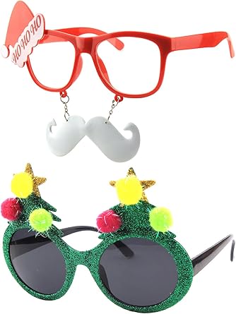 novelty christmas sunglasses