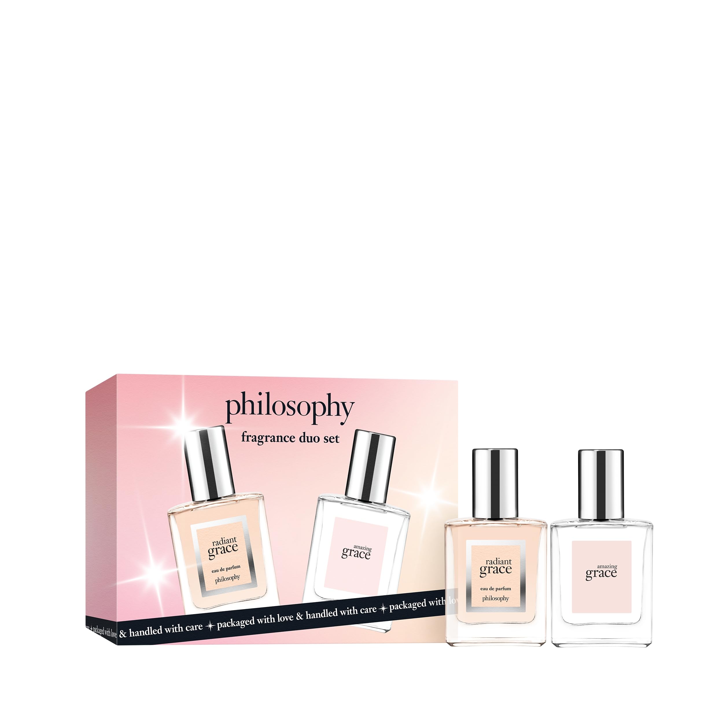 philosophy Amazing Grace & Radiant Grace EDT Set 0.5 fl. Oz + 0.5 fl. Oz 2-Pc Set (Holiday FY26) Image