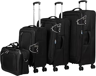 Travelite CrossLITE Set 3-tlg. 55/67/77 cm und Flugumhänger