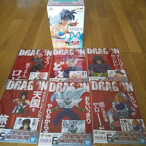 Amazon Co Jp 一番くじドラゴンボール超 History Of Rivals ラストワン賞 ヤムチャ プーアル F賞クリアファイル6種 ホビー 通販