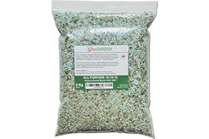 All Purpose 10-10-10 Fertilizer, Organic Based Blend with Micronutrients and Nitrogen Stabilizers, for A Full Range of Lawns,