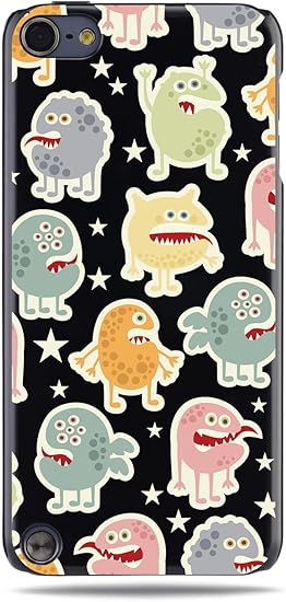 Amazon Gruv Premium Case プレミアムケース かわいいアニメ調モンスターゾンビ デザイン の間 Ipod Touch 5 5g ハードカバーの裏面に最高質のデザイナープリント Gruv ケース