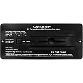 Safe T Alert - Dual LP/CO Alarm - Flush Mount Black - 35-742-BL
