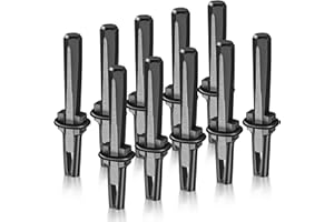 FLK Tech 10 Pack 5/8" Plug Wedges and Feather Shims Concrete Rock Stone Splitter Hand Tools 16mm, Stone Splitting Tools