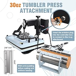 PlanetFlame Heat Press Machine 12x15
