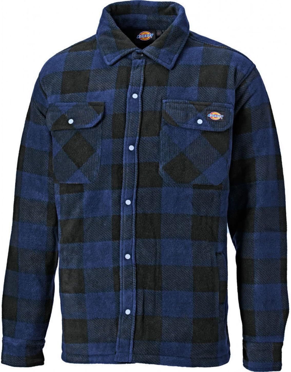 Dickies Portland Padded Shirt Fleece Workwear (SH5000) Warm Padded Lined Royal Blue Sizes S, M,L,XL,XXL