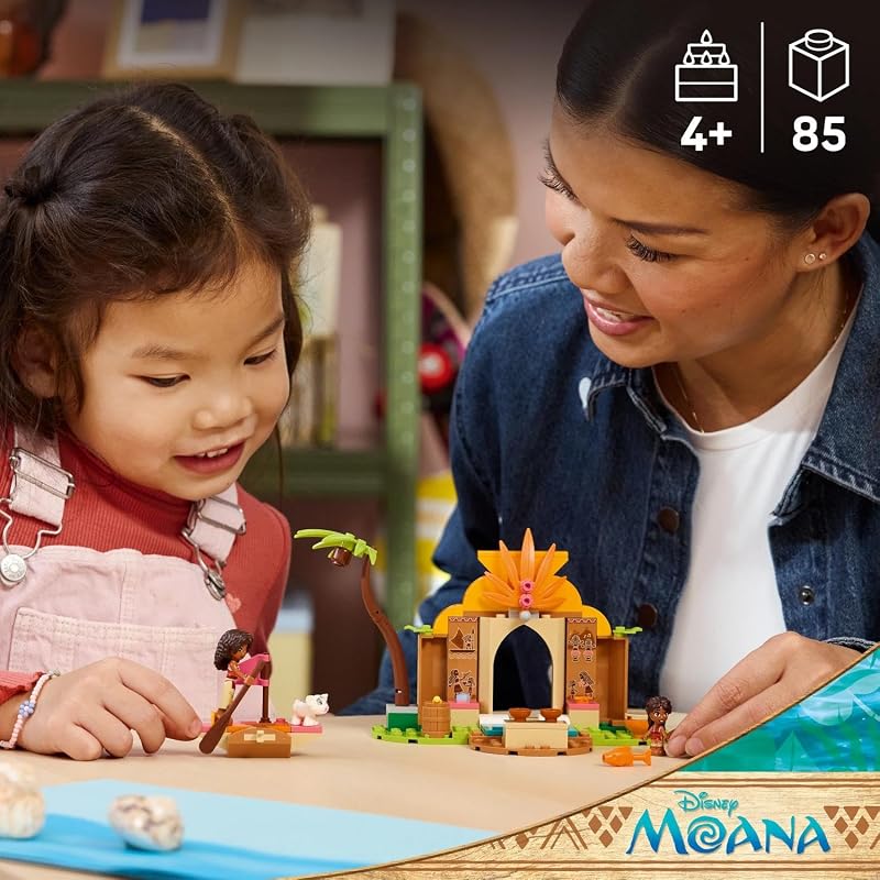 Disney Princess Maison de Village et Pirogue de Vaiana 43282