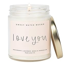 Sweet Water Decor Love You Scented Candles - Soy