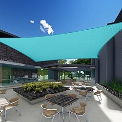 SunnyRoyal 17'x22' Sun Shade Sail Super A Ring Wire