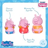 Toomies Peppa Pig Bath Toys Mummy Pig George Squirters 18m+ view 2