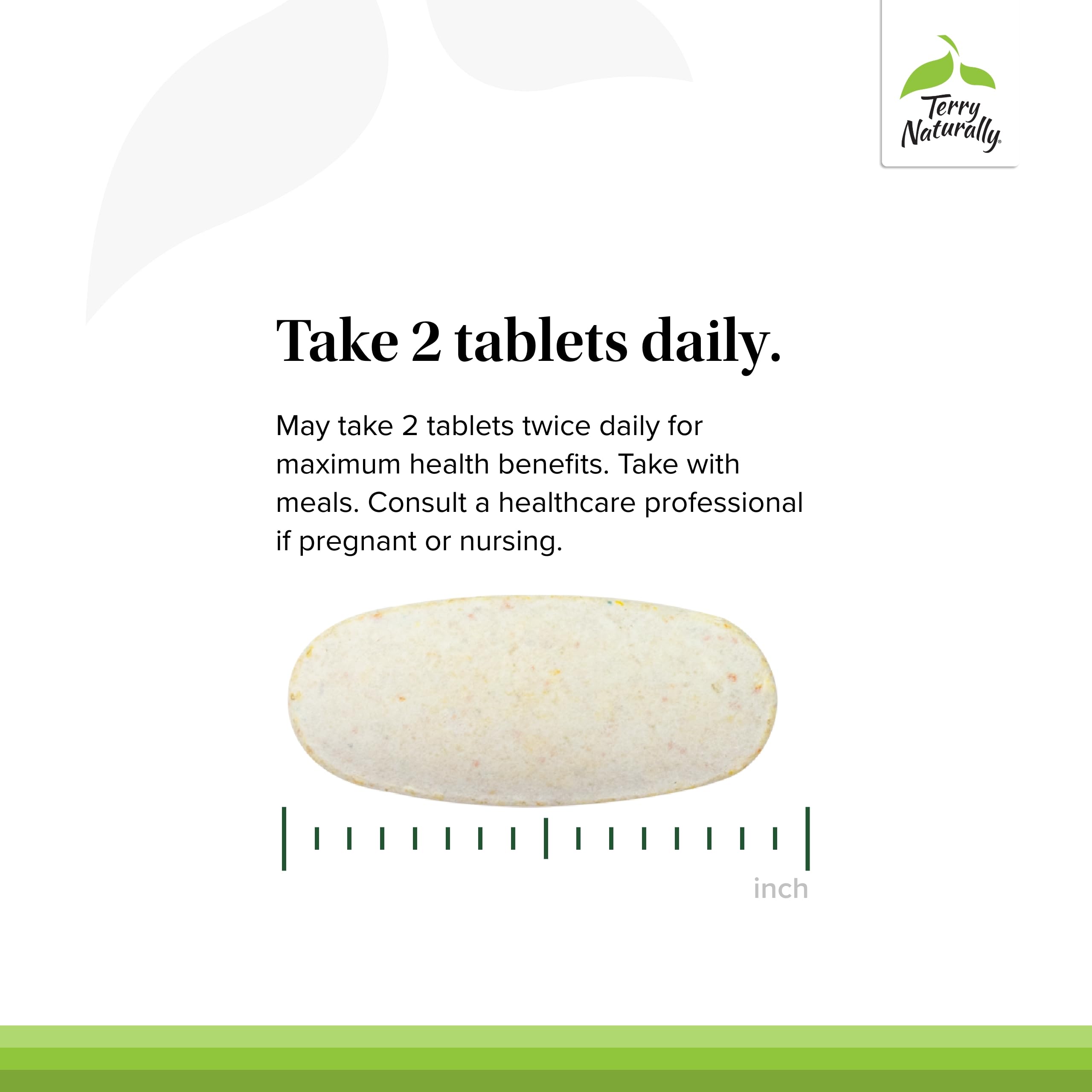 Terry Naturally Clinical Essentials - Supplement to Aid Bone, Cardiovascular & Immune Health - Supplement with Chelated Minerals - Supplement with B-Vitamins & Vitamin C - 60 Tablets