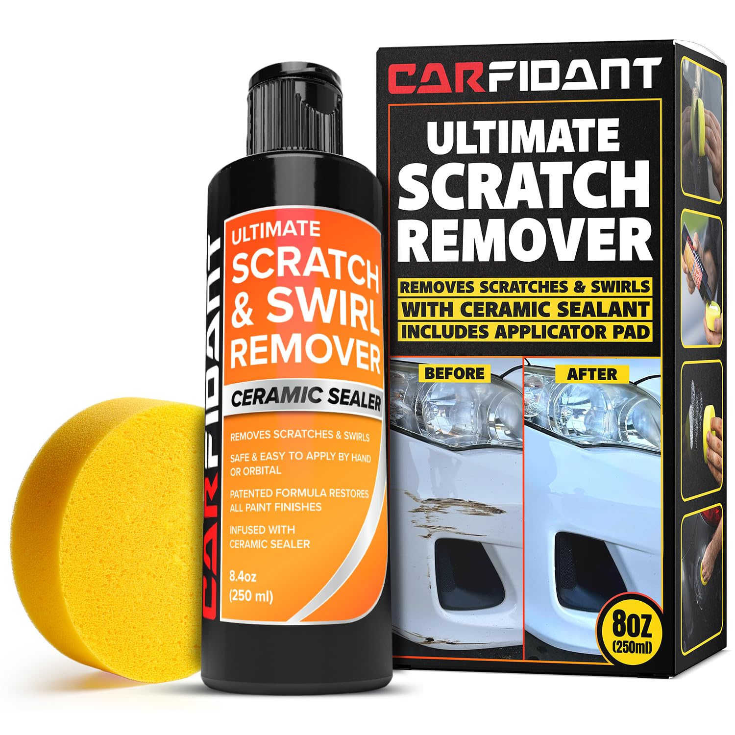 Carfidant Scratch Repair and Swirl Remover - Car