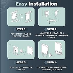 HumanCentric Mount Compatible with Dell OptiPlex