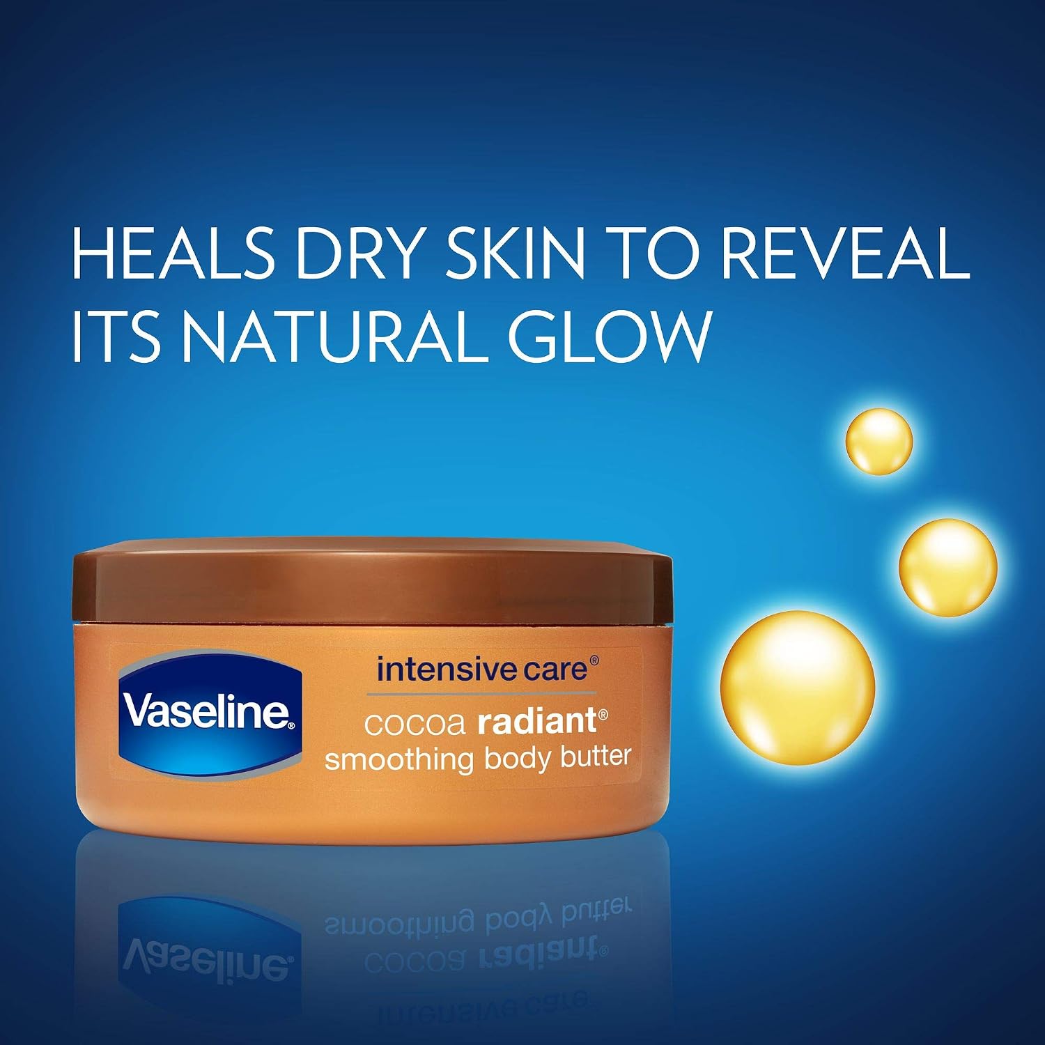 Vaseline Cocoa Radiant Body Butter, White, 250 ml (Pack of 1) - Image 5