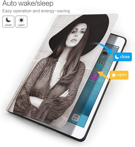 Wehoiweh Lana - Drey Carcasa antiarañazos fina y ligera con soporte ajustable, función de reposo/despertador, protección trasera para iPad Air3 10.5 iPad Air3 10.5 talla única