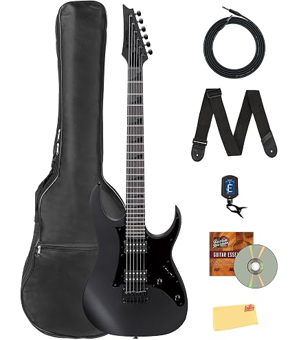 Amazon.com: Ibanez GRG121DX RG Gio Electric Guitar - Metallic Gray