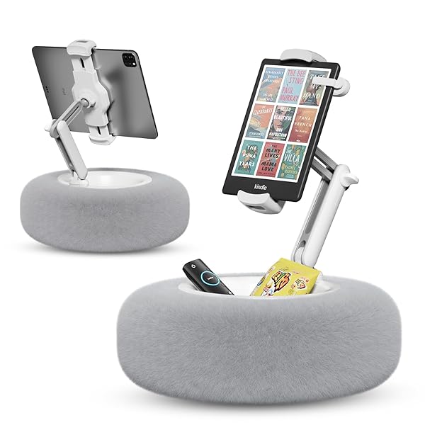 SUPEDESK TABLET PILLOW STAND FOR BED, ADJUSTABLE TABLET...