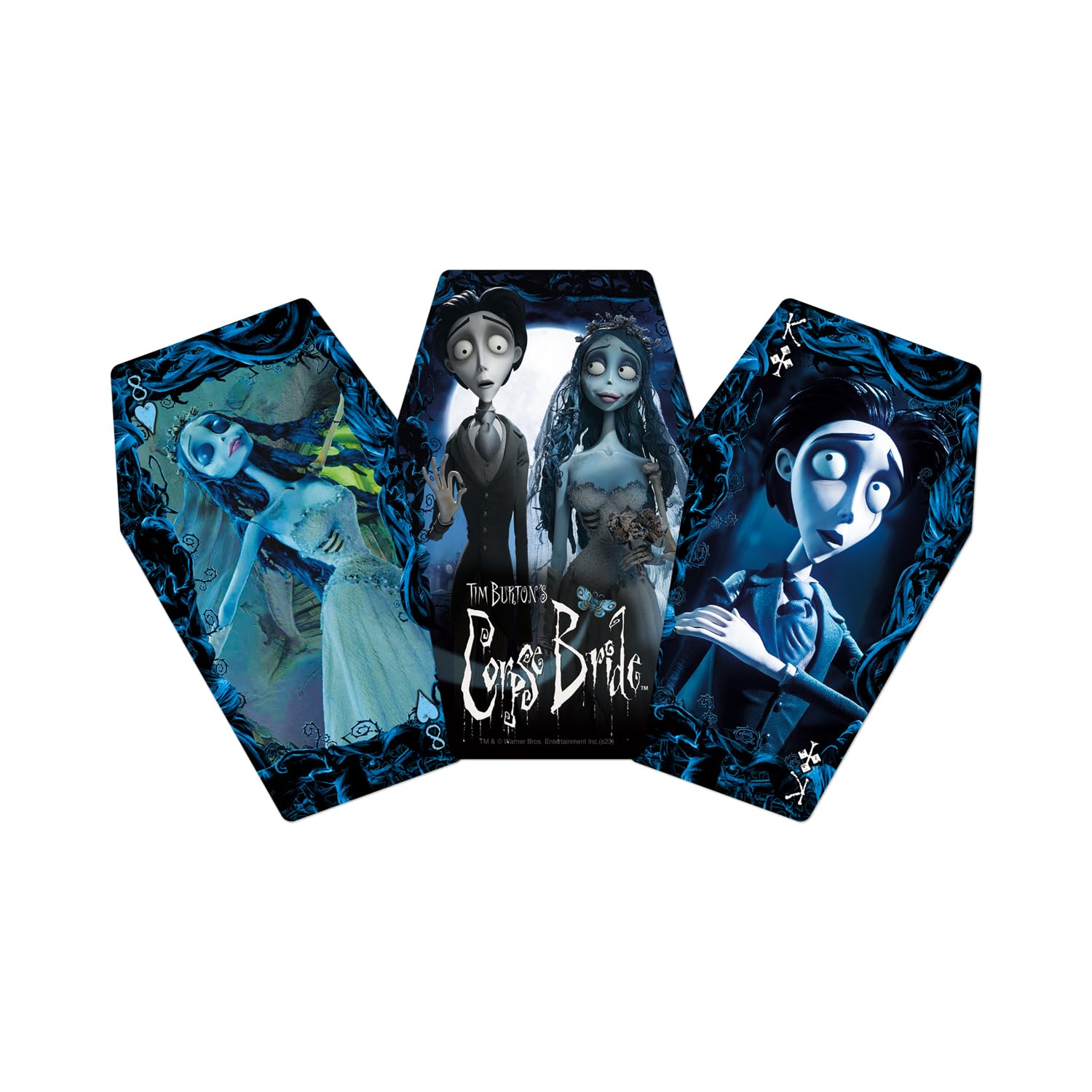 Tim Burton's Corpse Bride Coffin Shaped Playing Cards