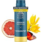 Oars + Alps Full Body Deodorant Spray for Men & Women, Aluminum Free Deodorant Men Spray, Dermatologist Tested, Clean Ingredients, Long Lasting, Odor Protection, California Coast