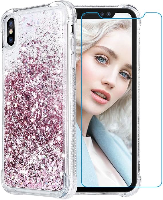 Amazon Com Maxdara Case For Iphone Xs Max Glitter Case 6 5 Inch