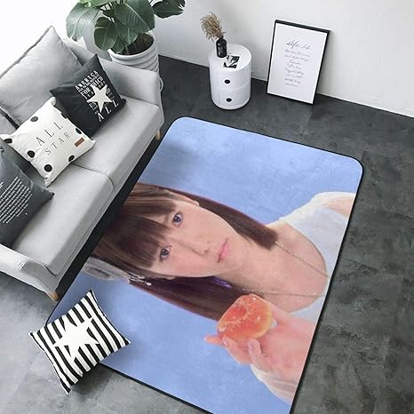 Amazon カーペット島崎 遥香 しまざき はるか1 カーペット 人気ラグ洗える 滑り止め付 防ダニ 抗菌 防臭 滑り止め付 ラグマット ラグ カーペット オンライン通販