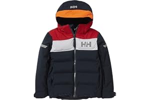 Helly-Hansen Kids Vertical Insulated Jacket - Kids Unisex Winter Coat, Waterproof, Windproof, Breathable, Warm Outerwear