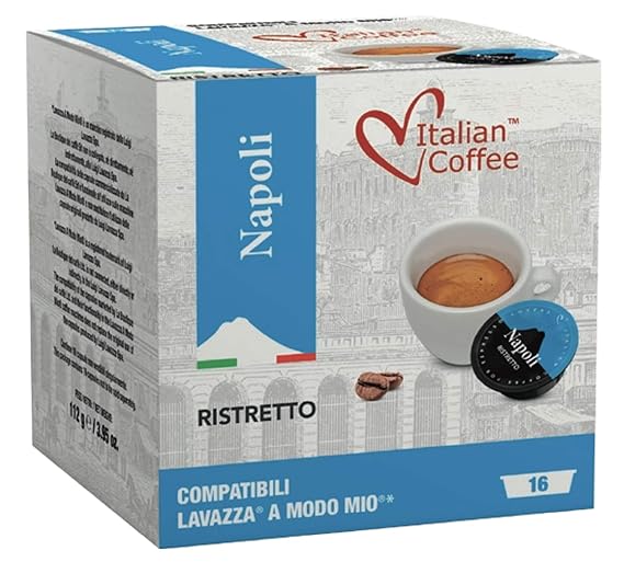 Lavazza A Modo Mio Compatible Capsules, Italian Coffee pods ("Napoli