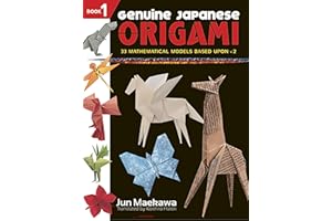 Genuine Japanese Origami, Book 1: 33 Mathematical Models Based Upon (the square root of) 2 (Dover Crafts: Origami & Papercrafts)